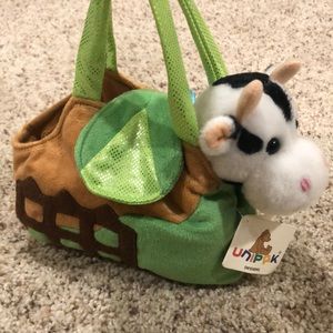 Unipak Karimee Cow Plush in Carry bag